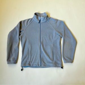 purple/blue women’s columbia zip up